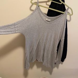 Cold shoulder Abercrombie and Fitch long sleeve